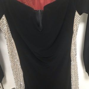 Xscape Formal Gown-worn once to USMC ball. Size 6.